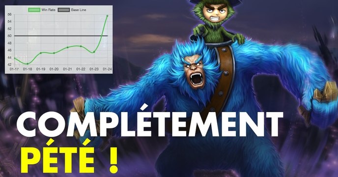 League of Legends : comme après chaque buff, Nunu est de nouveau complètement cassé