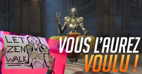 Overwatch : les joueurs demandent à Blizzard de faire marcher Zen et ils le font !