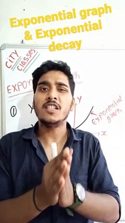 Exponential graph and exponential decay graph | exponential graph and exponential decay graph in hindi | exponential graph and exponential decay graph mathematical tool #cityclasses