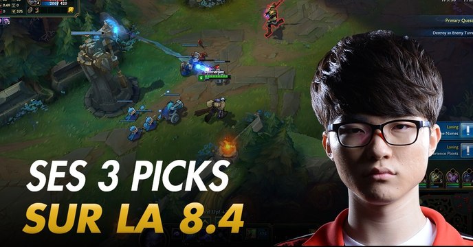 League of Legends : Faker vous donne les meilleurs champions à jouer sur le patch 8.4