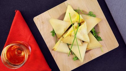 Les samoussas au fromage et au curry : une recette végétarienne enfantine