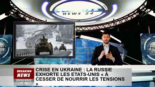 Crise ukrainienne : la Russie exhorte les États-Unis à arrêter l'escalade des tensions