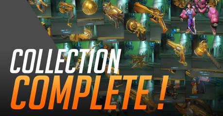 Overwatch : un joueur pro a déjà obtenu tous les golden guns du jeu !