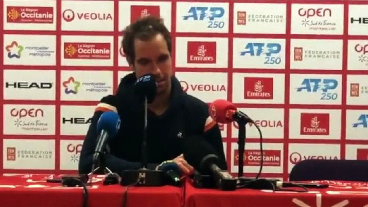 ATP - Montpellier 2022 - Richard Gasquet, son 9e quart, en 10 Open Sud de France : "J'ai même 6 finales de suite ici !"