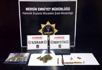 Mersin'de "torbacı" operasyonu: 4 gözaltı