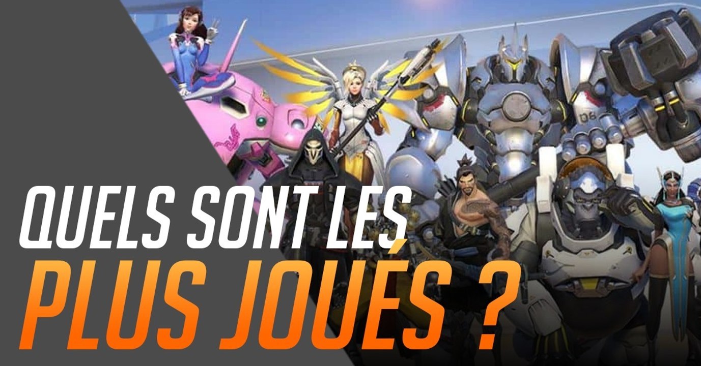 Overwatch : Jeff kaplan révèle les héros les plus joués à chaque niveau en ce début de saison 9