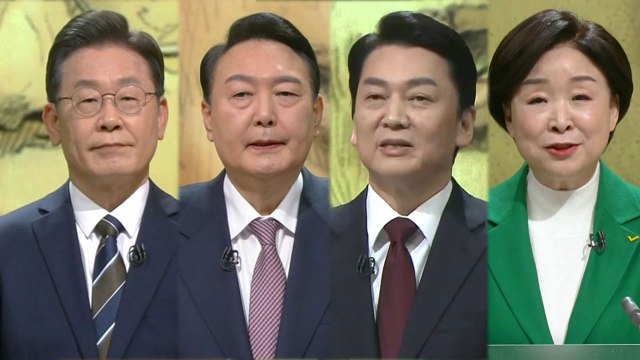 [뉴스큐] 대선 후보 첫 4자 TV토론...선거 판세 영향은? / YTN