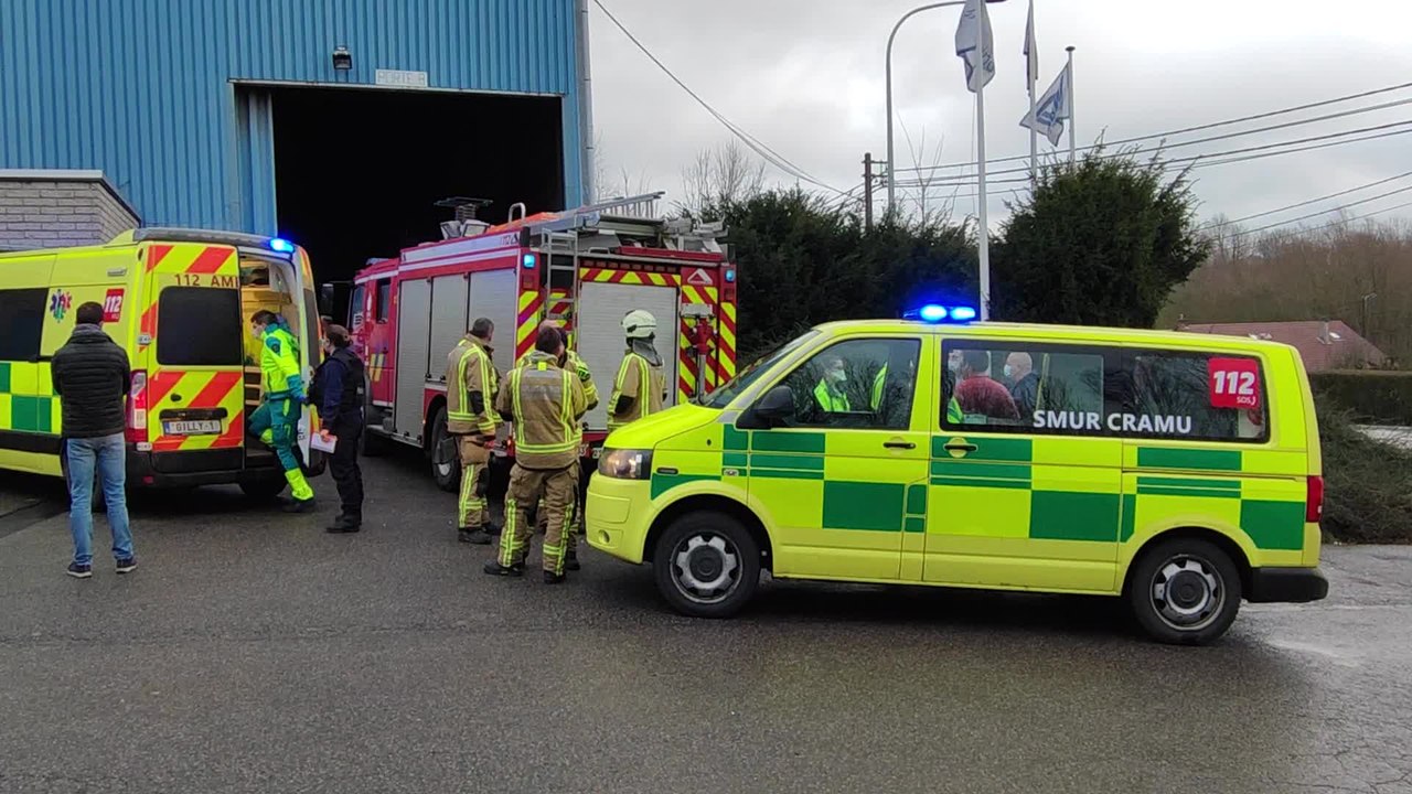 Ouvriers électrocutés Fleurus