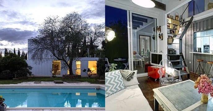 Un architecte construit une maison de rêve à partir de vieux conteneurs