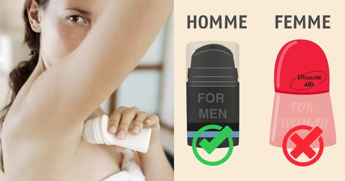Beauté : les déodorants pour hommes coûtent moins chers que ceux pour femmes