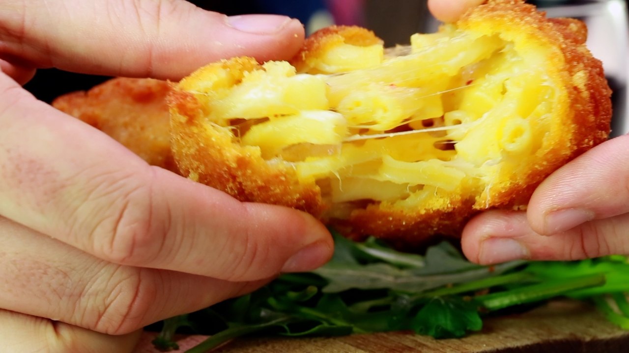 Les Macaroni Cheese Balls : les boulettes fondantes aux pâtes