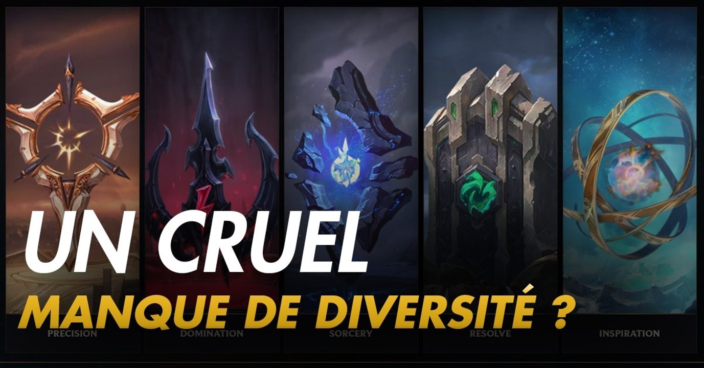 League of Legends : les nouvelles runes, une réussite mais un gros manque de diversité ?