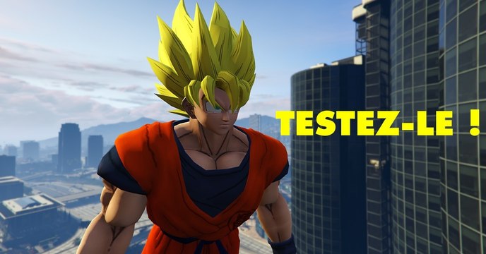 GTA 5 : il existe enfin un bon mod pour incarner Goku