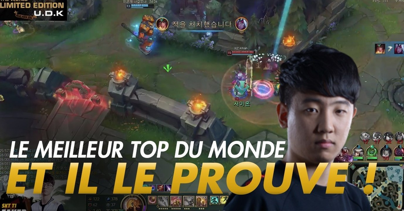 League of Legends : Khan est le meilleur toplaner du monde, regardez ce qu'il inflige à Faker en Solo Q