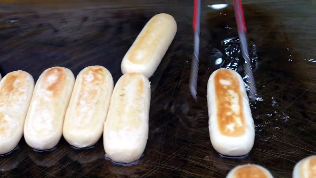 Cheese Long Hotteok - Street Food