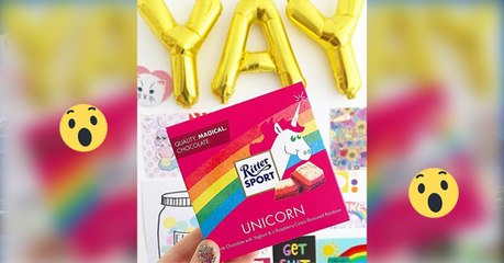 Ritter sport lance un chocolat licorne