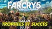 Far Cry 5 (PS4, XBOX, PC) : trophées, succès et achievements du FPS d'exploration/aventure