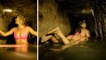 Elle surfe dans les catacombes de Paris mais ne s'attendait pas à cette montée d'eau subite