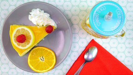 Le cheesecake exotique à la mangue, le désert parfait et simple à réaliser