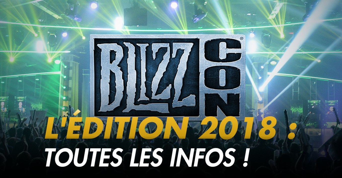 BlizzCon 2018 : annonces et nouveautés du salon de Blizzard