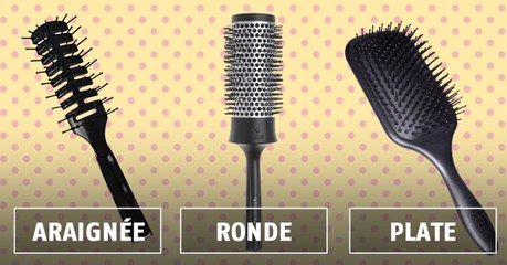 Coiffure : la bonne brosse à utiliser en fonction de votre nature de cheveux