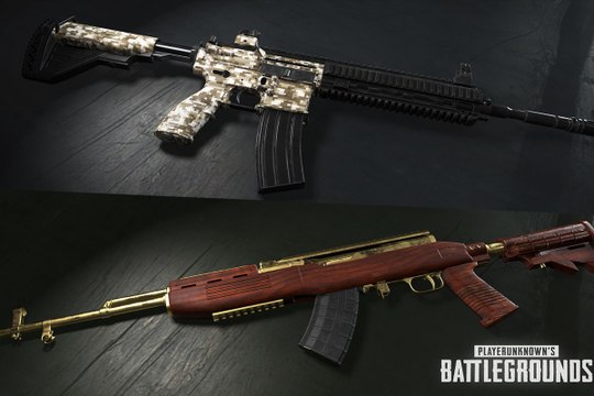 PUBG : les skins d'armes arrivent et Bluehole vous offre le premier !