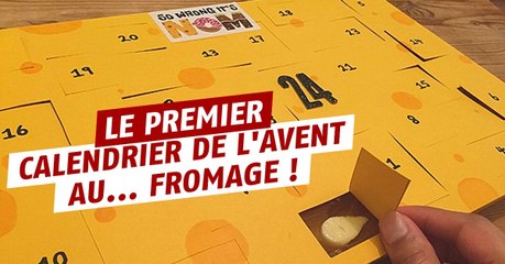 Noël : Le premier calendrier de l'avent au fromage