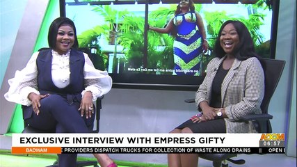 Exclusive interview with Express Gifty - Badwam Ahosope on Adom TV (4-2-22)