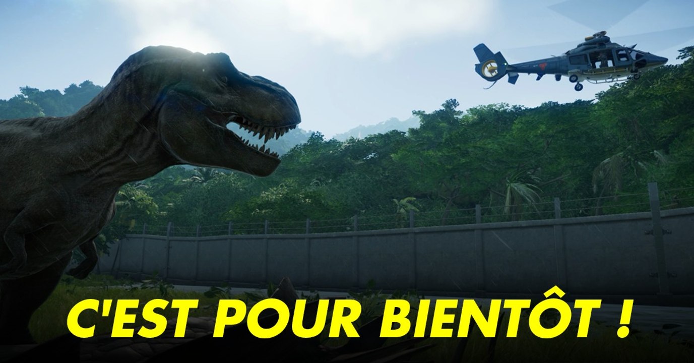 Jurassic World Evolution : votre parc à dinosaures pourra ouvrir dès juin