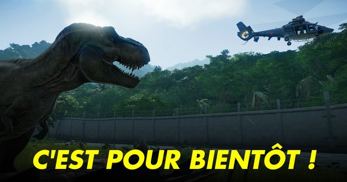 Jurassic World Evolution : votre parc à dinosaures pourra ouvrir dès juin
