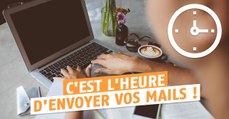 Selon une étude, il existe un horaire parfait pour écrire ses mails