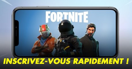 Fortnite : inscrivez-vous pour accéder à la version mobile du jeu