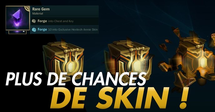 League of Legends : si vous avez des gemmes hextech, vous allez aimer ce changement