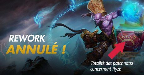 League of Legends : le 148ème rework de Ryze est pour l'instant mis en stand-by