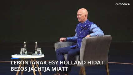 Bezos luxusjachtja miatt bontanak meg egy holland hidat