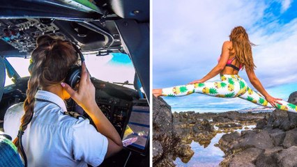 Malin Rydqvist : la pilote d'avion suédoise de 29 ans qui affole le web