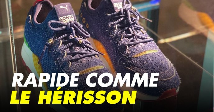 Sonic : le mythique hérisson bleu aura le droit à ses propres sneakers grâce à Puma