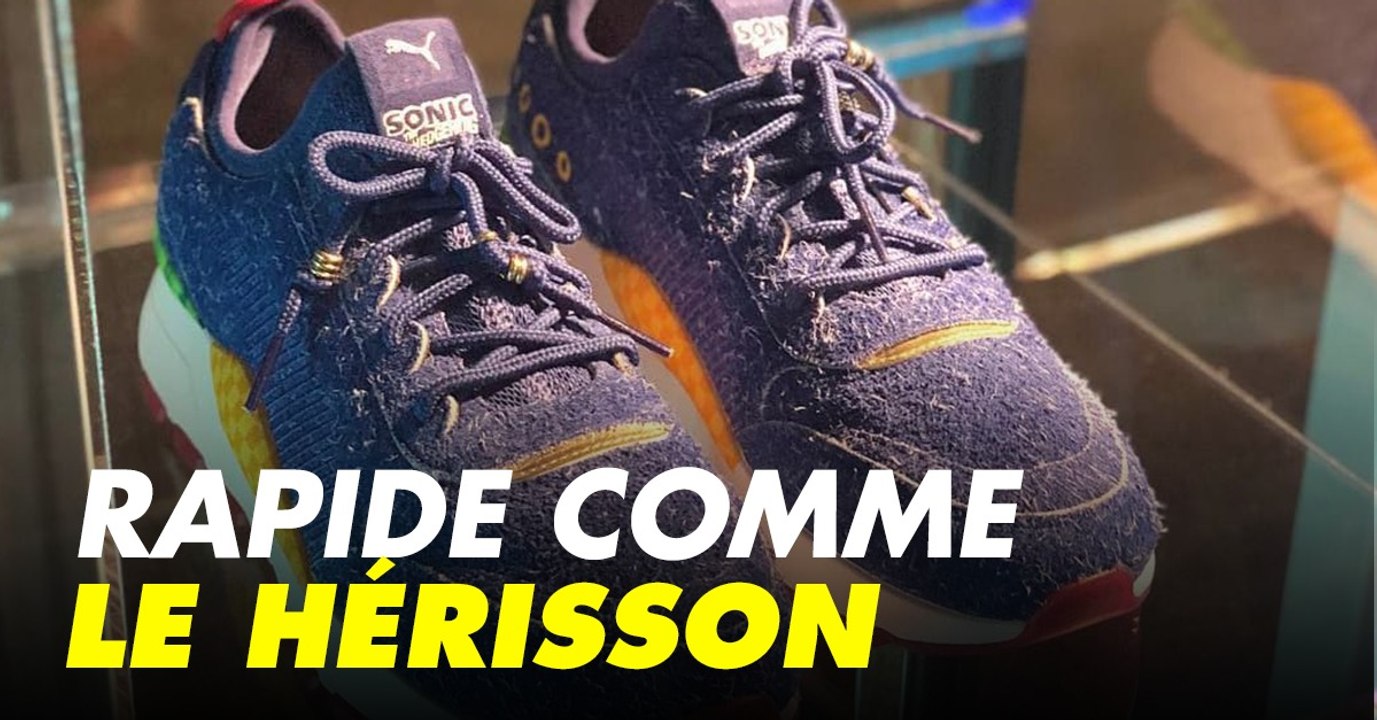 Sonic : le mythique hérisson bleu aura le droit à ses propres sneakers grâce à Puma