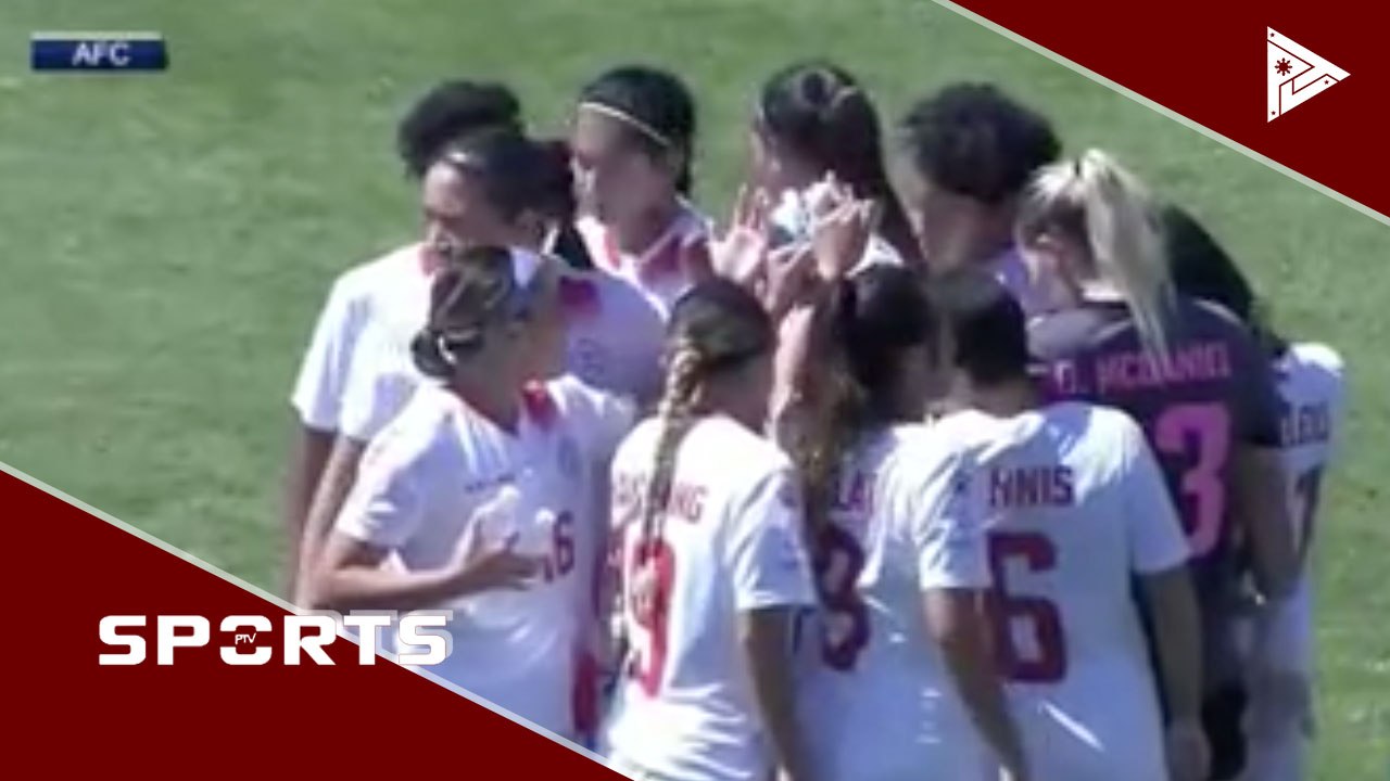 PH Women's Football Team, yumukod kontra South Korea sa semis ng AFC Women's Asian Cup #PTVSports