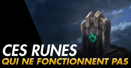 League of Legends : il y a encore au moins 10 bugs connus sur les runes reforgées