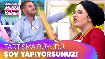 Yarışmacılar arasında gerilim büyüdü!  - Zahide Yetiş ile Mutfak Bahane 4 Şubat 2022