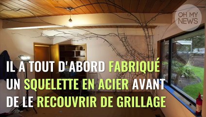 Sa fille veut une chambre de princesse, il va lui créer un décor incroyable !