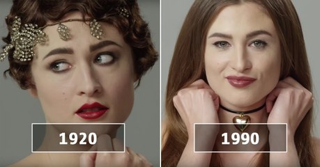 Découvrez 100 ans de beauté française en 2 minutes chrono