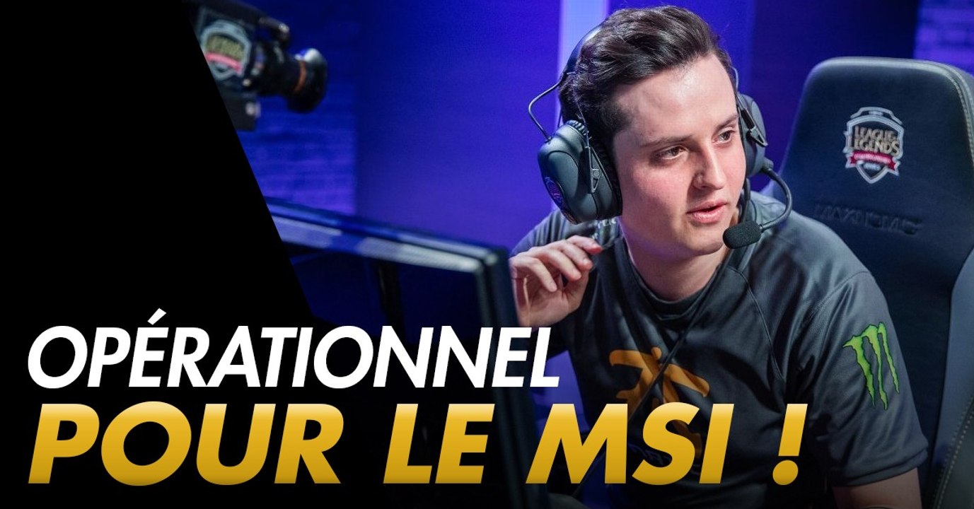 League of Legends : bonne nouvelle pour Fnatic, Soaz jouera au MSI