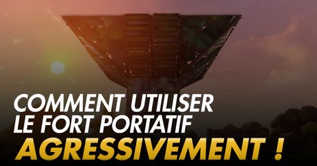 Fortnite : voici comment utiliser le Fort portatif offensivement