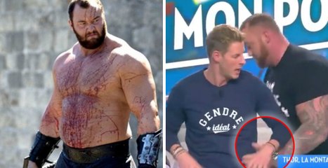 TPMP : Matthieu Delormeau, victime d'une démonstration de force de la part de La Montagne de Game of Thrones