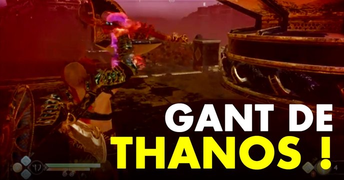 God of War 4 : équipez vous du gant de Thanos de Avengers : Infinity War
