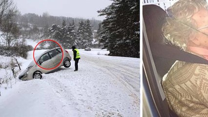 New York : ils retrouvent un mannequin dans une voiture gelée... et croit qu'il s'agit d'un corps !