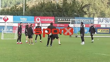 Beşiktaş, Antalyaspor maçının hazırlıklarını sürdürdü