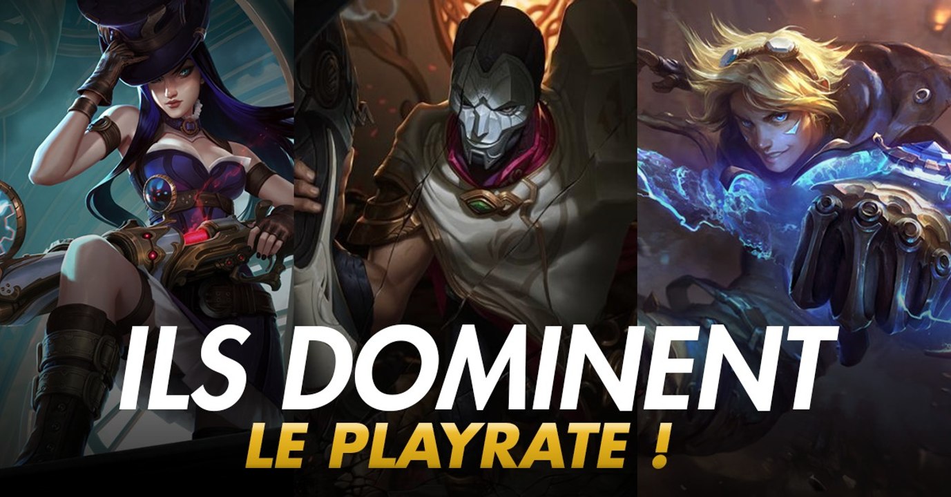 League of Legends : les ADC dominent le classement des champions les plus joués du moment